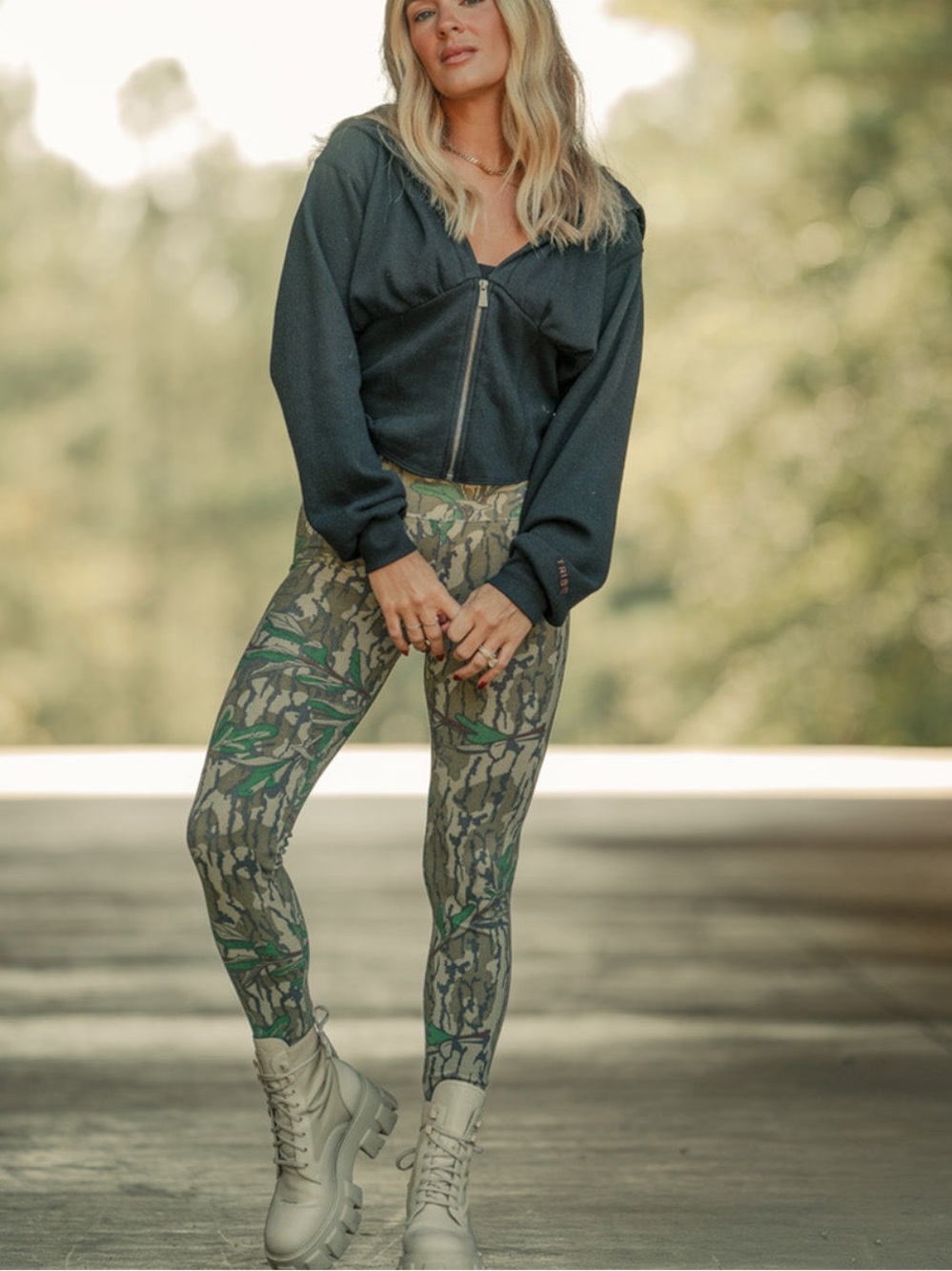 Ribbed Leggings - Mossy Oak® - Mossy Oak® / XS